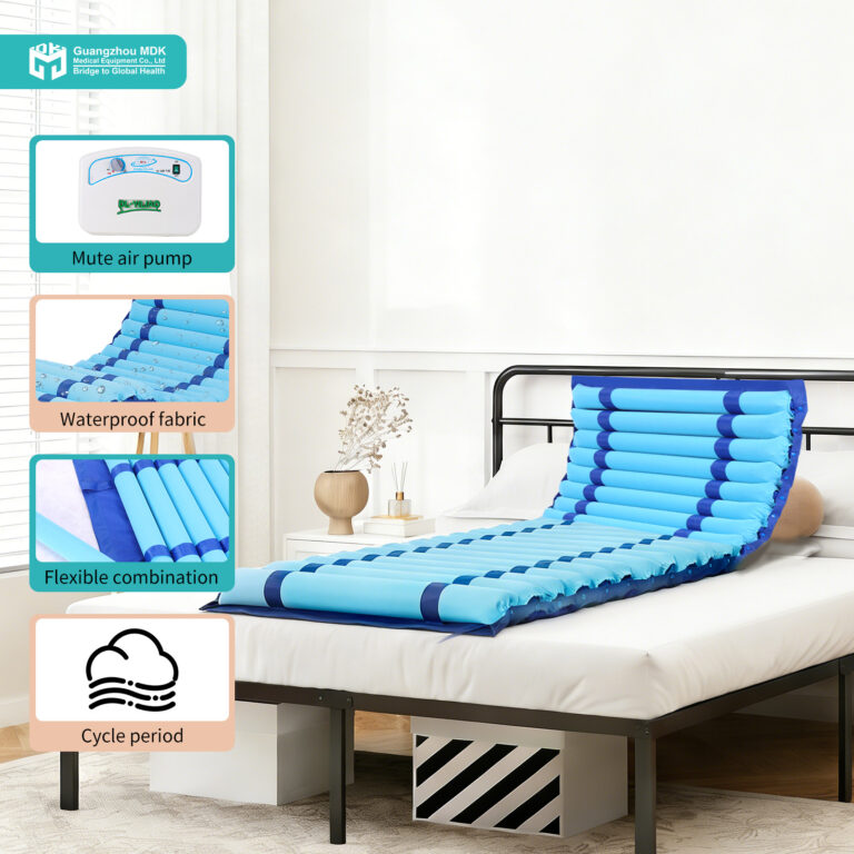 Ventilated Alternating Pressure Air Mattress with Mute Pump and 20 Tubular Cells