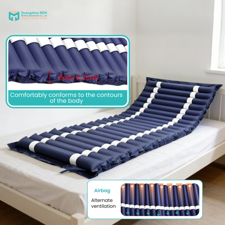 Anti-Decubitus Alternating Pressure Air Mattress with Mute Pump (22 Tubular Cells)